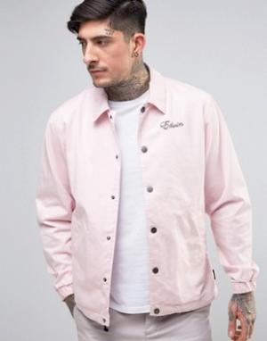 Спортивная куртка Edwin. Цвет: розовый