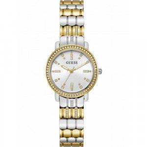 Наручные часы Dress GW0612L2, белый, золотой GUESS. Цвет: белый