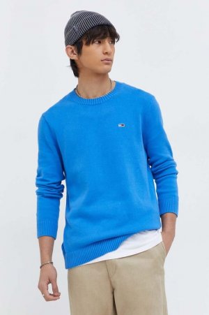 Хлопковый свитер , синий Tommy Jeans
