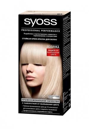 Краска для волос Syoss Color 10-1 Перламутровый блонд, 115 мл
