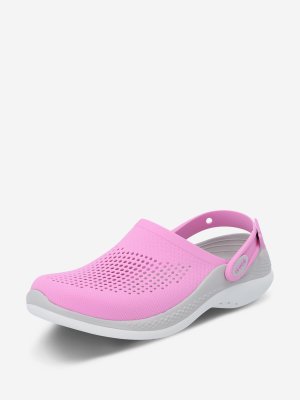 Сабо женские LiteRide 360 Clog, Розовый, размер 37-38 Crocs. Цвет: розовый