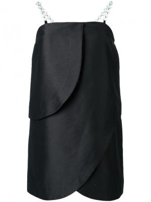 Короткое платье без бретелек Isa Arfen. Цвет: чёрный