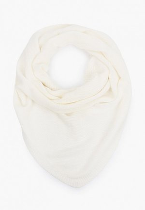 Палантин Baon baktus scarf, 55х110 см. Цвет: белый