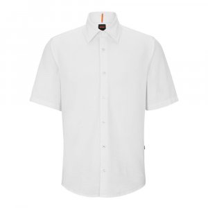 Рубашка с длинным рукавом Ra2, белый BOSS