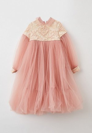 Платье Podiumkids. Цвет: розовый