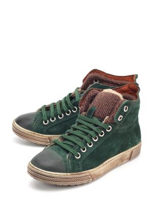 Ботинки MARIPOSA. Цвет: зеленый