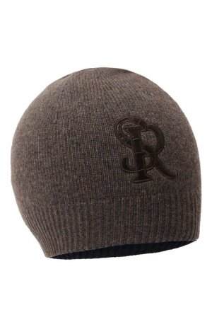 Кашемировая шапка Stefano Ricci. Цвет: коричневый