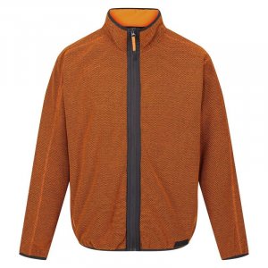 Kinwood мужская прогулочная флисовая куртка с молнией во всю длину REGATTA, цвет orange Regatta