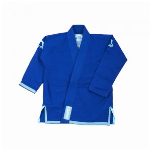 Кимоно для джиу-джитсу , размер M00, синий Manto. Цвет: синий