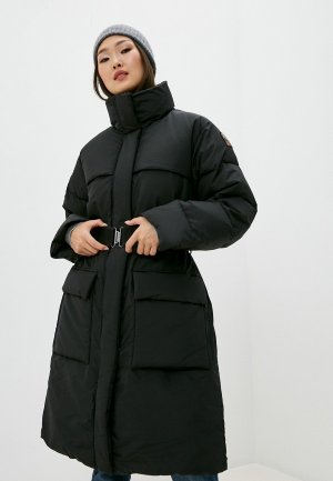 Куртка утепленная Parajumpers Kaisha. Цвет: черный