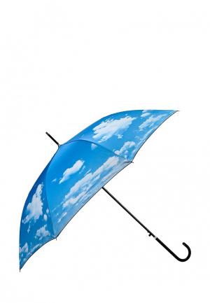 Зонт-трость Kawaii Factory. Цвет: голубой