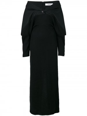 Платье с открытыми плечами Chalayan. Цвет: черный