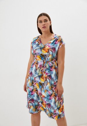 Платье Агапэ. Цвет: разноцветный