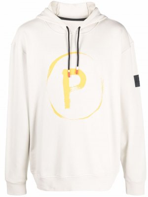 Пуловер с логотипом Peuterey. Цвет: бежевый