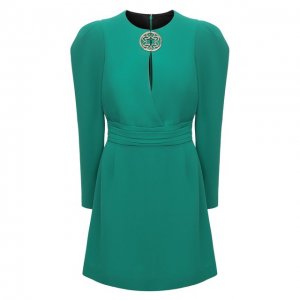 Платье Elie Saab. Цвет: зелёный