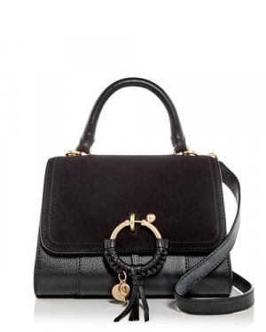 Кожаная сумка через плечо Joan Ladylike , цвет Black See by Chloé