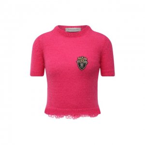 Пуловер Ermanno Firenze. Цвет: розовый