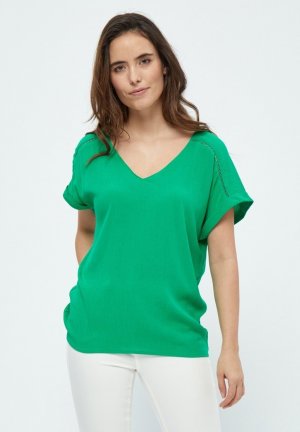 Блуза с глубоким вырезом, зеленый Desires