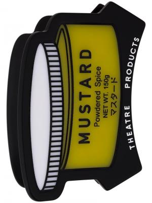 Заколка для волос Mustard Theatre Products. Цвет: жёлтый и оранжевый