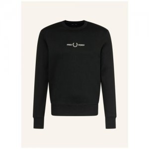 Свитшот мужской размер S FRED PERRY. Цвет: черный