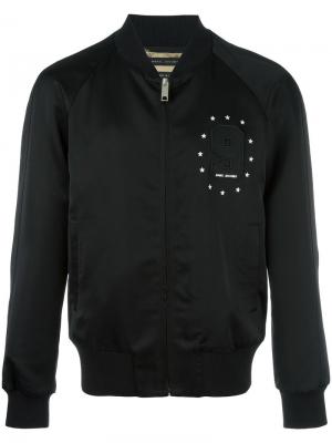Куртка с вышитой девяткой Marc Jacobs. Цвет: чёрный