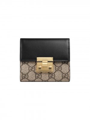 Padlock wallet Gucci. Цвет: коричневый