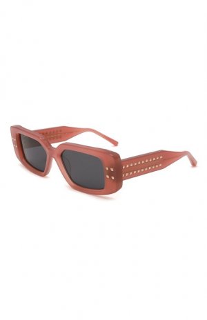 Солнцезащитные очки Valentino. Цвет: розовый