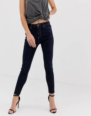 Укороченные джинсы скинни Chrissy-Черный DL1961