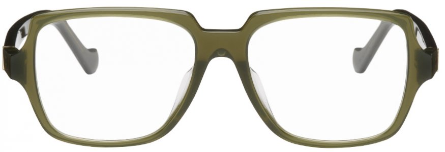 Green Filipa Glasses Loewe. Цвет: 096 green