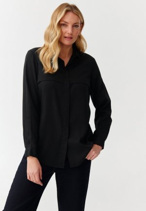Блузка-рубашка KOROTA TATUUM, цвет black Tatuum