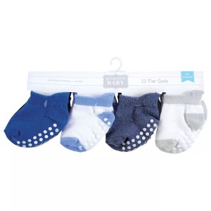 Нескользящие носки для мальчиков Infant Boy, синие Hudson Baby