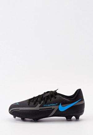 Бутсы Nike JR PHANTOM GT2 ACADEMY FG/MG. Цвет: черный