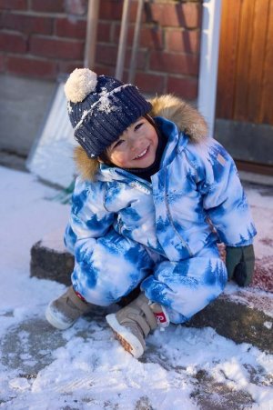 Детская хлопковая шапка Topsu , темно-синий Reima