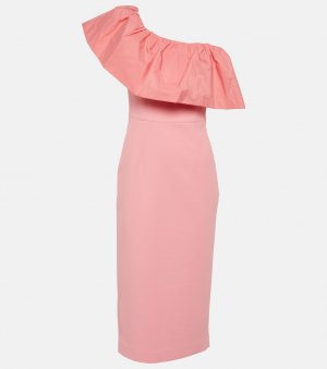 Платье миди Brittany на одно плечо REBECCA VALLANCE, розовый Vallance
