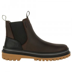 Мужские водонепроницаемые зимние ботинки средней длины TysonC , цвет chocolate leather Kamik