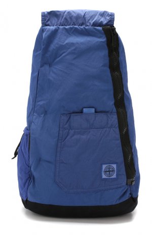 Текстильный рюкзак Stone Island. Цвет: синий