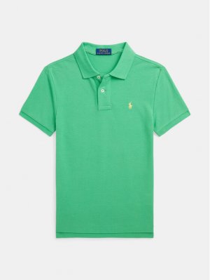 Рубашка-поло узкого кроя , зеленый Polo Ralph Lauren