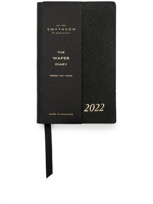 Записная книжка 2022 Wafer Smythson. Цвет: черный