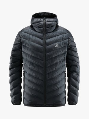Мужская утепленная куртка Särna Mimic Hood , настоящий черный Haglöfs