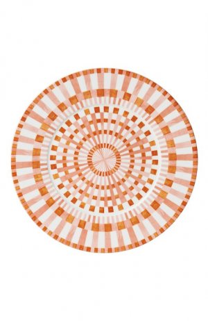 Сервировочная тарелка Terra Rosa Bernardaud. Цвет: оранжевый