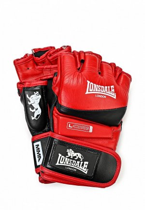 Перчатки боксерские Lonsdale LO789DUCVF67. Цвет: красный