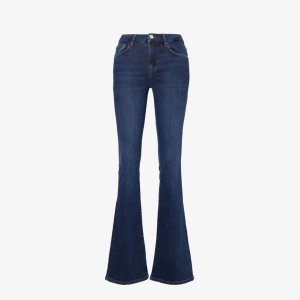 Расклешенные джинсы средней посадки Le Crop Mini , цвет majesty Frame