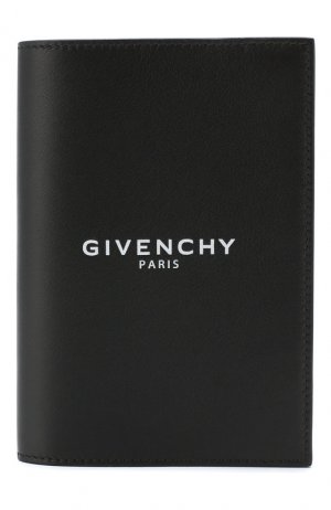 Кожаная обложка для паспорта Givenchy. Цвет: чёрный