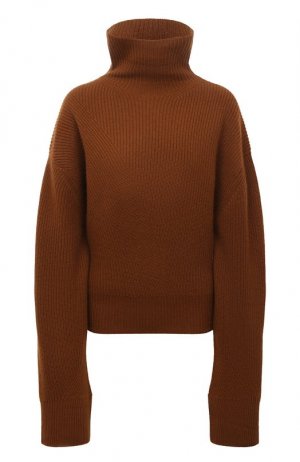 Кашемировый свитер Jacob Lee. Цвет: коричневый