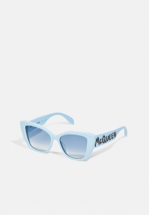 Солнцезащитные очки , светло-голубые Alexander McQueen