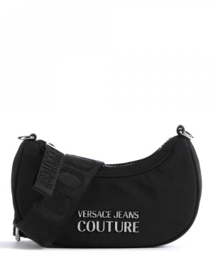 Спортивная сумка через плечо с логотипом из полиэстера , черный Versace Jeans Couture