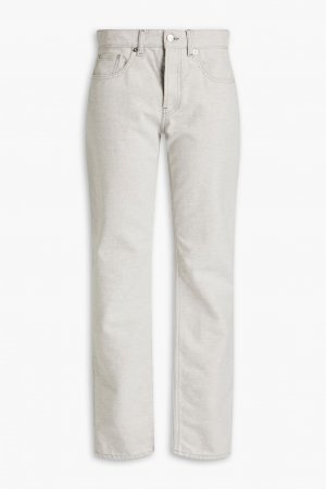 Прямые джинсы со средней посадкой , светло-серый Maison Margiela