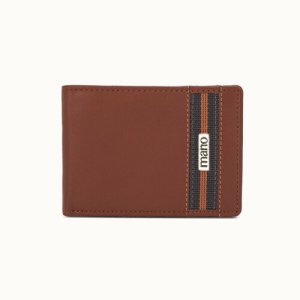 Бумажник M191953102, фактура гладкая, коричневый Mano. Цвет: коричневый