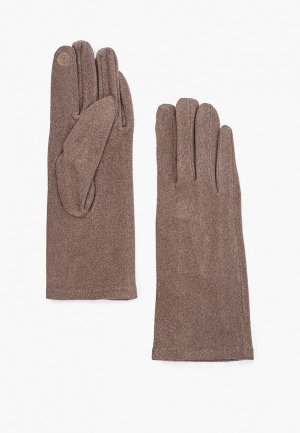 Перчатки Havvs. Цвет: коричневый
