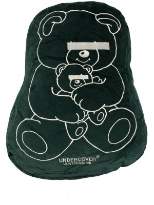 Подушка с принтом Teddy Bear UNDERCOVER. Цвет: зеленый